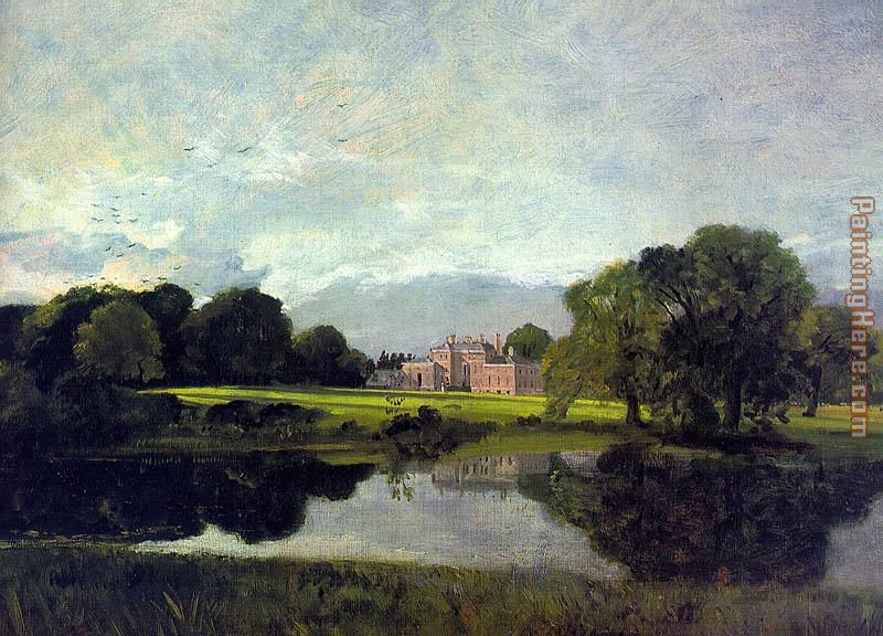 Malvern Hall painting - John Constable Malvern Hall art painting